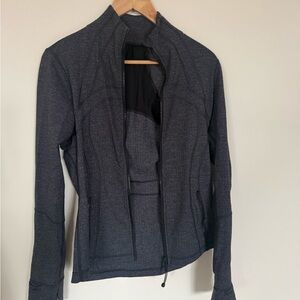 lululemon athletica Dark Gray Heather Full-Zip Utility Jacket
